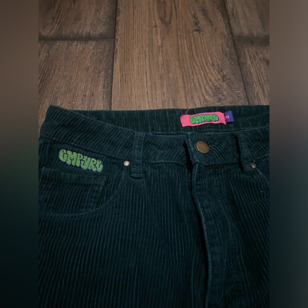 EMPYRE green corduroy pants